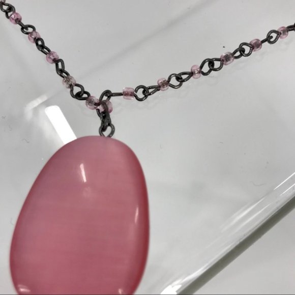 Lot of 3 Pink Necklaces - Picture 6 of 6